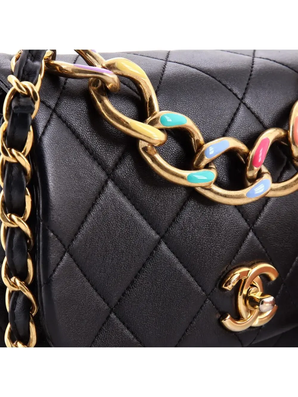 Chanel Color Match Multicolor Flap Bag #281369C46B